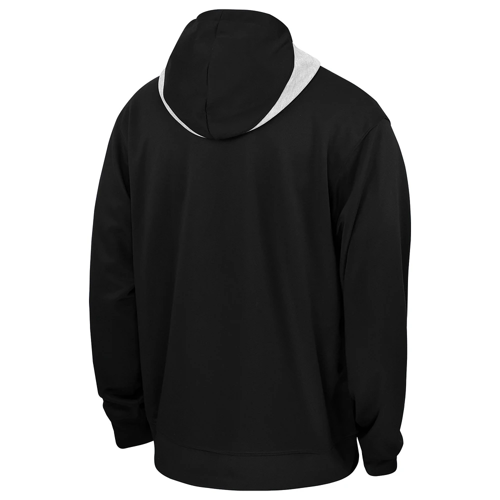 Men's Nike Black Washington State Cougars Basketball Spotlight Performance Pullover Hoodie
