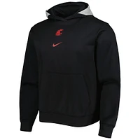 Men's Nike Black Washington State Cougars Spotlight Performance Pullover Hoodie