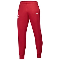 Men's Nike Crimson Washington State Cougars Club Fleece Pants