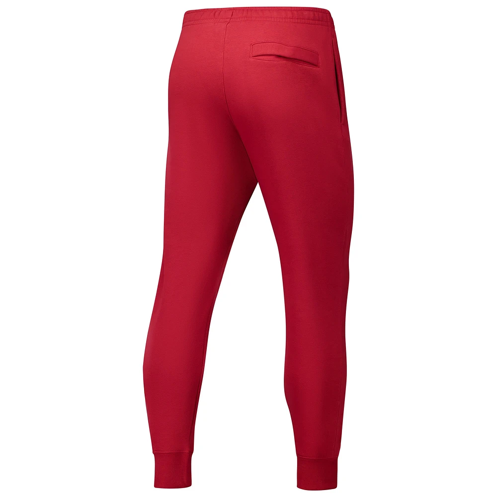 Men's Nike Crimson Washington State Cougars Club Fleece Pants