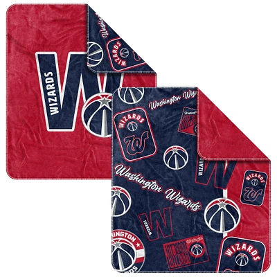 Couverture tissée Dream Weave 50" x 60" des Wizards de Washington