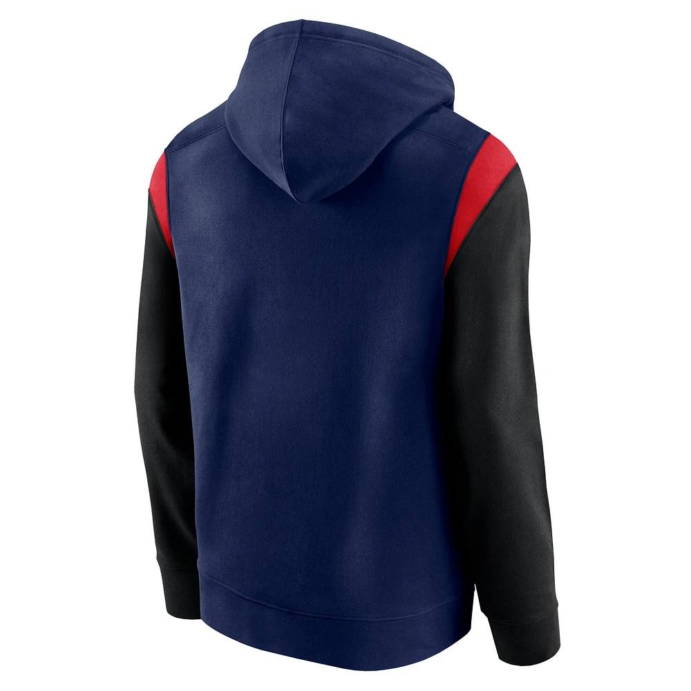 Men's Fanatics Navy Washington Wizards Scorer Pullover Hoodie