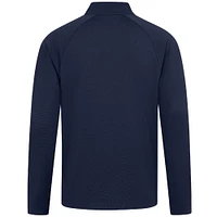 Men's Levelwear Navy Washington Wizards Volley Quarter-Zip Top