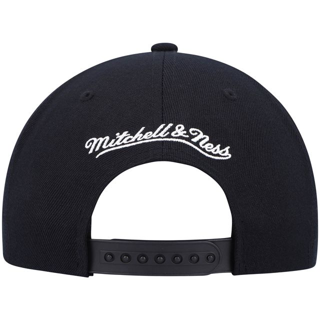 Casquette Snapback noire Mitchell & Ness Washington Wizards Hardwood Classics Script 2.0 pour hommes