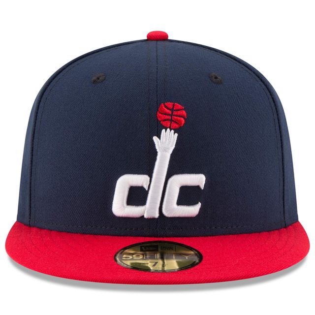 Casquette ajustée 59FIFTY 2Tone pour homme New Era bleu marine/rouge Washington Wizards