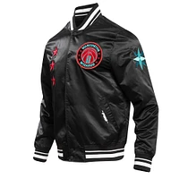 Men's Pro Standard Black Washington Wizards 2023/24 City Edition Satin Full-Snap Jacket