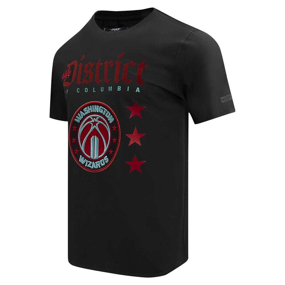 Men's Pro Standard Black Washington Wizards 2023 City Edition T-Shirt