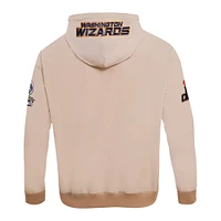 Men's Pro Standard Khaki Washington Wizards Hybrid Full-Zip Hoodie