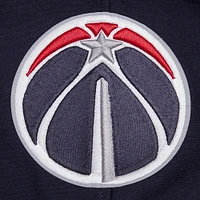 Men's Pro Standard Navy Washington Wizards Script Tail Pullover Hoodie
