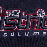 Men's Pro Standard Navy Washington Wizards Script Tail Pullover Hoodie