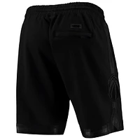 Men's Pro Standard Washington Wizards Triple Black Gloss Shorts