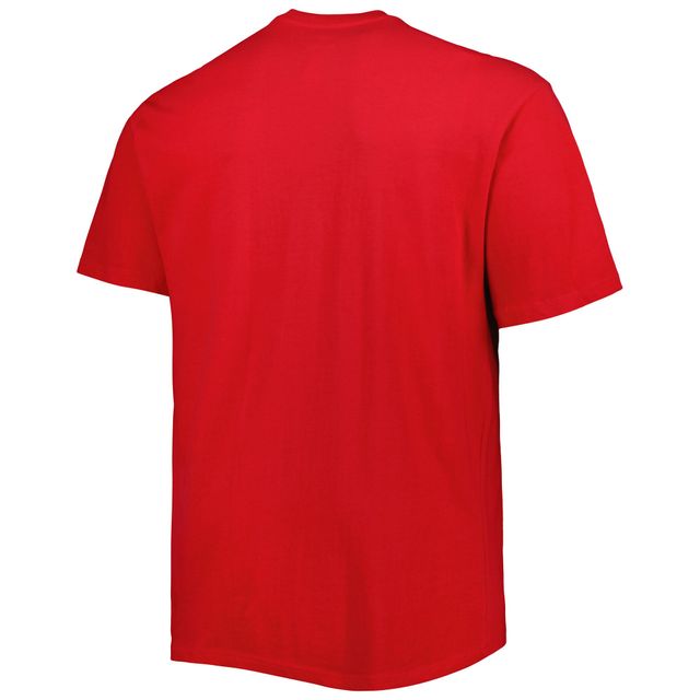 T-shirt rouge Washington Wizards Big & Tall Heart Soul pour homme