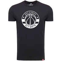 Men's Sportiqe Black Washington Wizards Hebrew Language Comfy Tri-Blend T-Shirt
