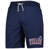 Tommy Jeans - Short de basket-ball Washington Wizards Mike en maille bleu marine pour homme