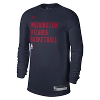 Unisex Nike Navy Washington Wizards 2023/24 Legend On-Court Practice Long Sleeve T-Shirt