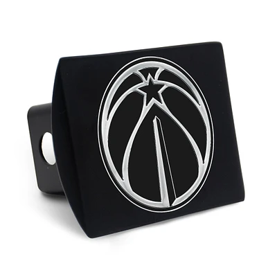 Housse d'attelage WinCraft Washington Wizards Premium en métal chromé avec logo