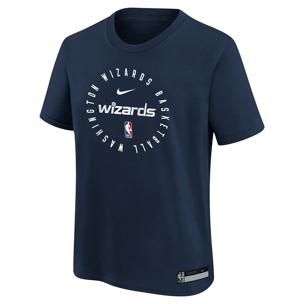 Youth Nike Navy Washington Wizards Practice Legend T-Shirt