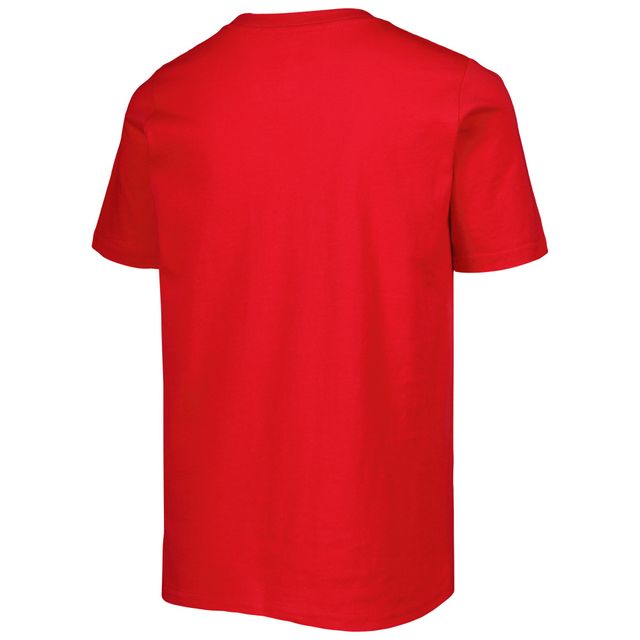 T-shirt de spectacle mascotte des Washington Wizards rouge pour jeune