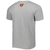 Men's Gray West Ham United Rounded T-Shirt