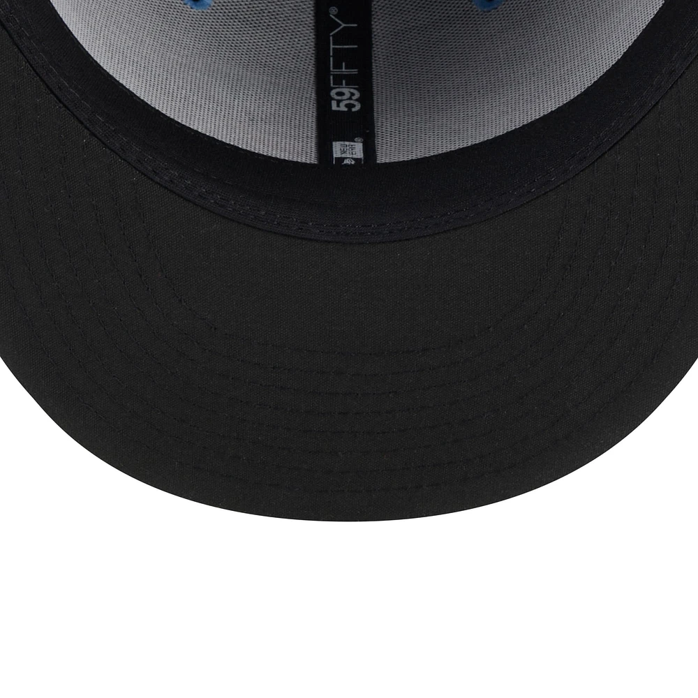 Men's New Era Navy West Michigan Whitecaps Authentic Collection Alternate Logo 59FIFTY Fitted Hat