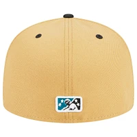 Men's New Era White West Michigan Whitecaps Theme Nights Grand Rapids Dam Breakers  59FIFTY Fitted Hat