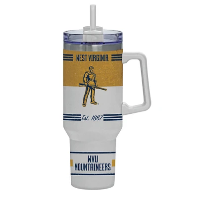  West Virginia Mountaineers 40oz. Rocky Vintage Tumbler