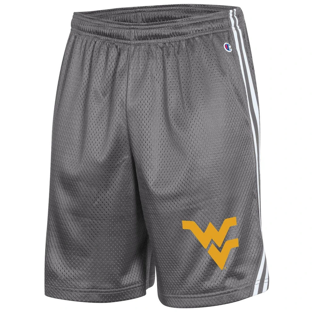Men's Champion Gray West Virginia Mountaineers Team Lacrosse Shorts