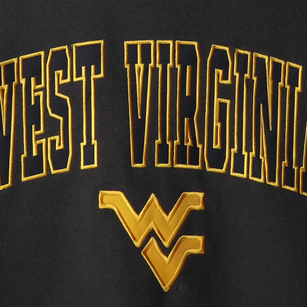 Sweat Colosseum Charcoal West Virginia Mountaineers Arch & Logo Homme