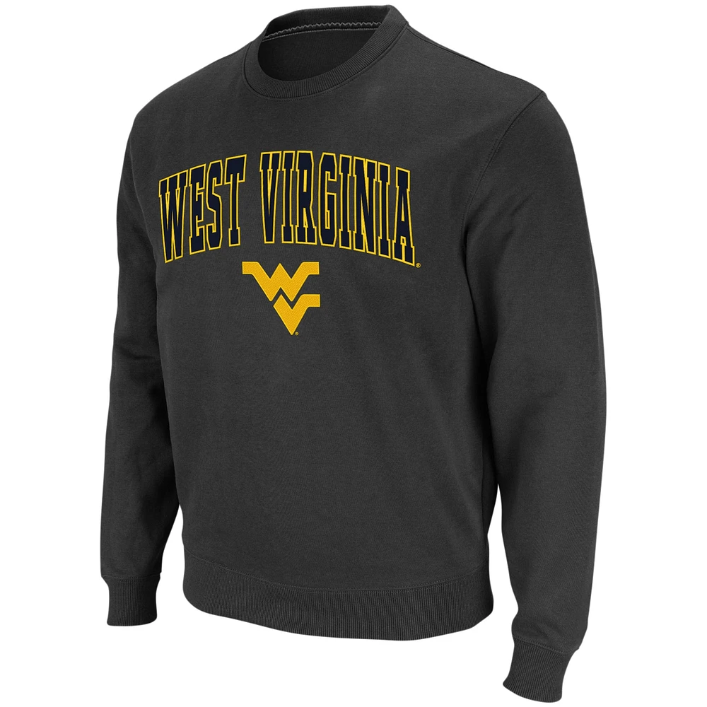 Sweat Colosseum Charcoal West Virginia Mountaineers Arch & Logo Homme