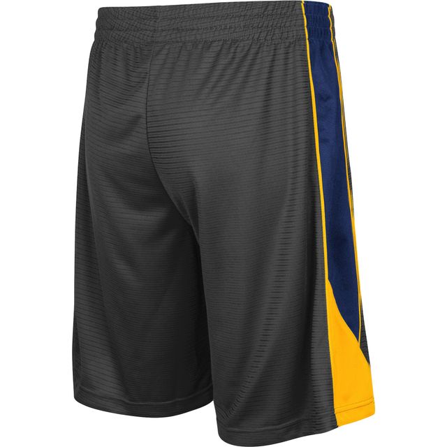 Short Colosseum Charcoal pour homme West Virginia Mountaineers Team Turnover