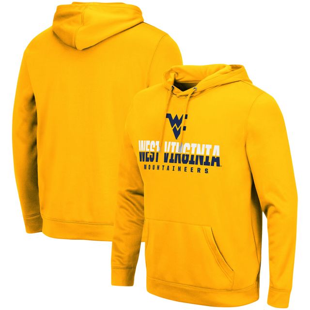 Sweat à capuche Colosseum Gold West Virginia Mountaineers Lantern pour homme