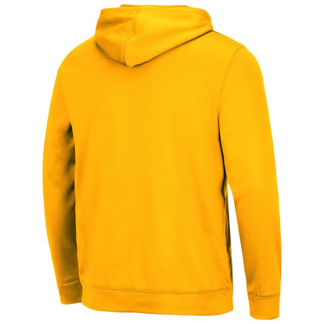 Sweat à capuche Colosseum Gold West Virginia Mountaineers Lantern pour homme