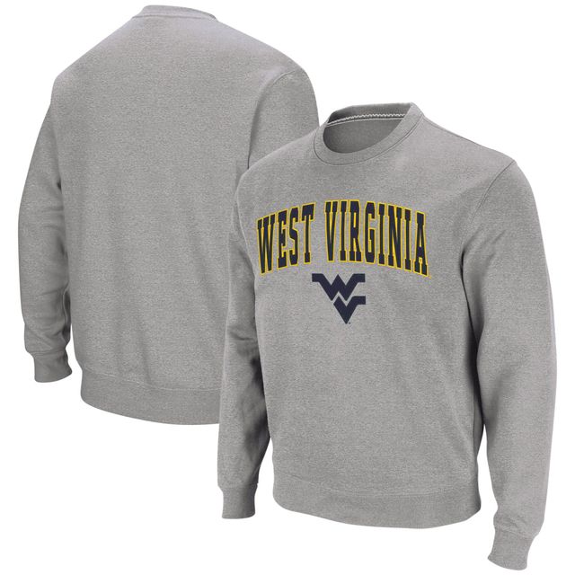 Colosseum Heather Grey Mountaineers Arch & Logo Crew Neck Sweat-shirt pour homme
