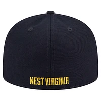 Men's New Era Navy West Virginia Mountaineers 59FIFTY Fitted Hat