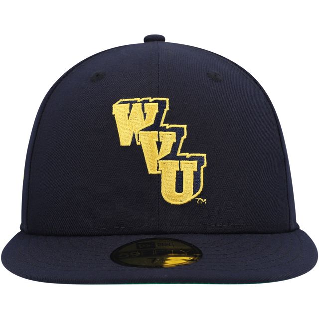 Casquette ajustée 59FIFTY pour homme bleu marine West Virginia Mountaineers Vault Multi New Era