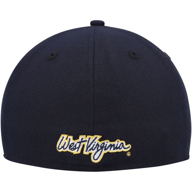 Casquette ajustée 59FIFTY pour homme bleu marine West Virginia Mountaineers Vault Multi New Era
