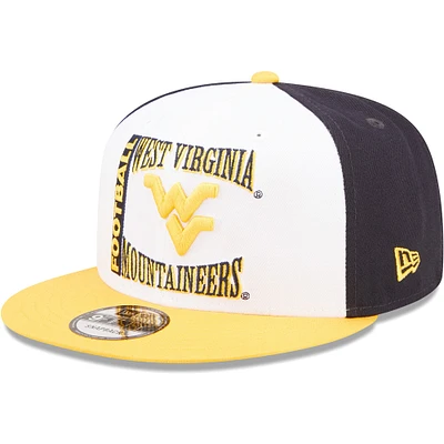 NWE WVU MARINE NCAA NWE F22 Rétro Sport 9FIFTY HATMENSTR