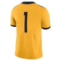 Maillot de match alternatif Nike Gold West Virginia Mountaineers pour homme