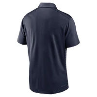 Men's Nike Navy West Virginia Mountaineers 2024 Early Season Coaches Sideline Performance Polo
