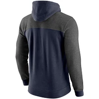 Men's Nike Navy West Virginia Mountaineers AV-15 2.0 Slim Fit Pullover Hoodie
