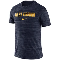 Men's Nike Navy West Virginia Mountaineers Velocity Performance T-Shirt