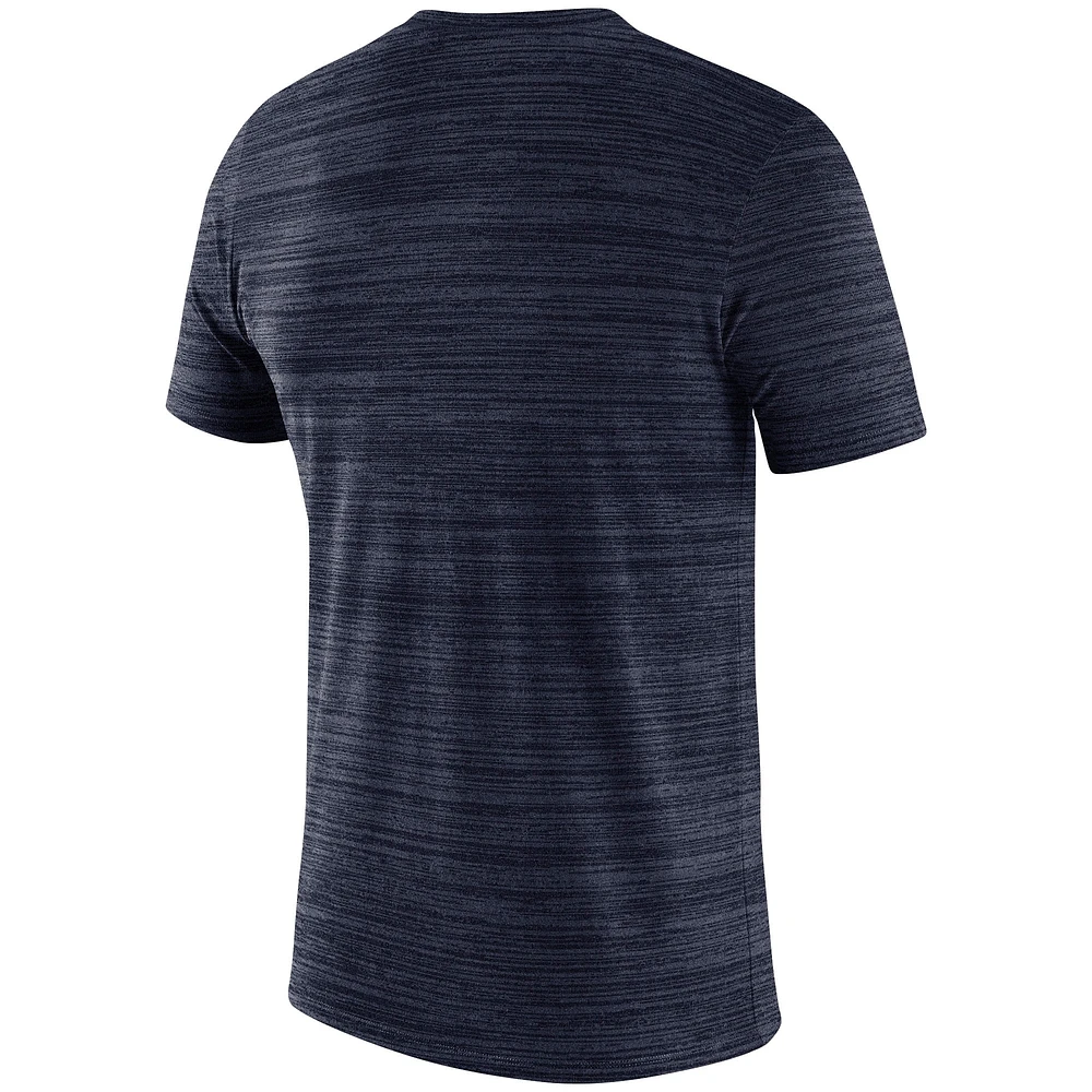 Men's Nike Navy West Virginia Mountaineers Velocity Performance T-Shirt
