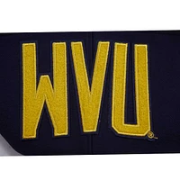 Men's Pro Standard Navy West Virginia Mountaineers Classic Stacked Logo Pullover Hoodie