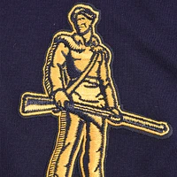 Men's Pro Standard Navy West Virginia Mountaineers Classic Stacked Logo T-Shirt