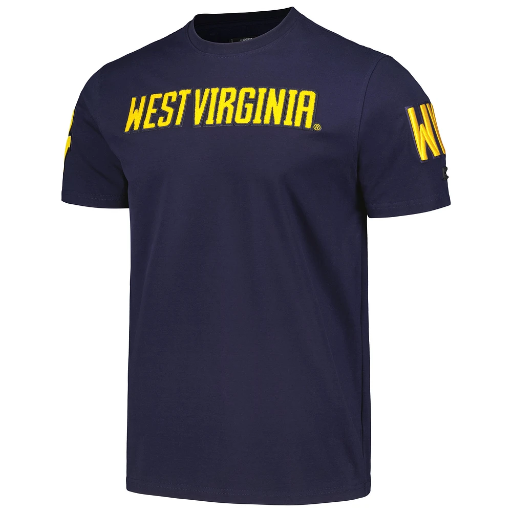 Men's Pro Standard Navy West Virginia Mountaineers Classic T-Shirt