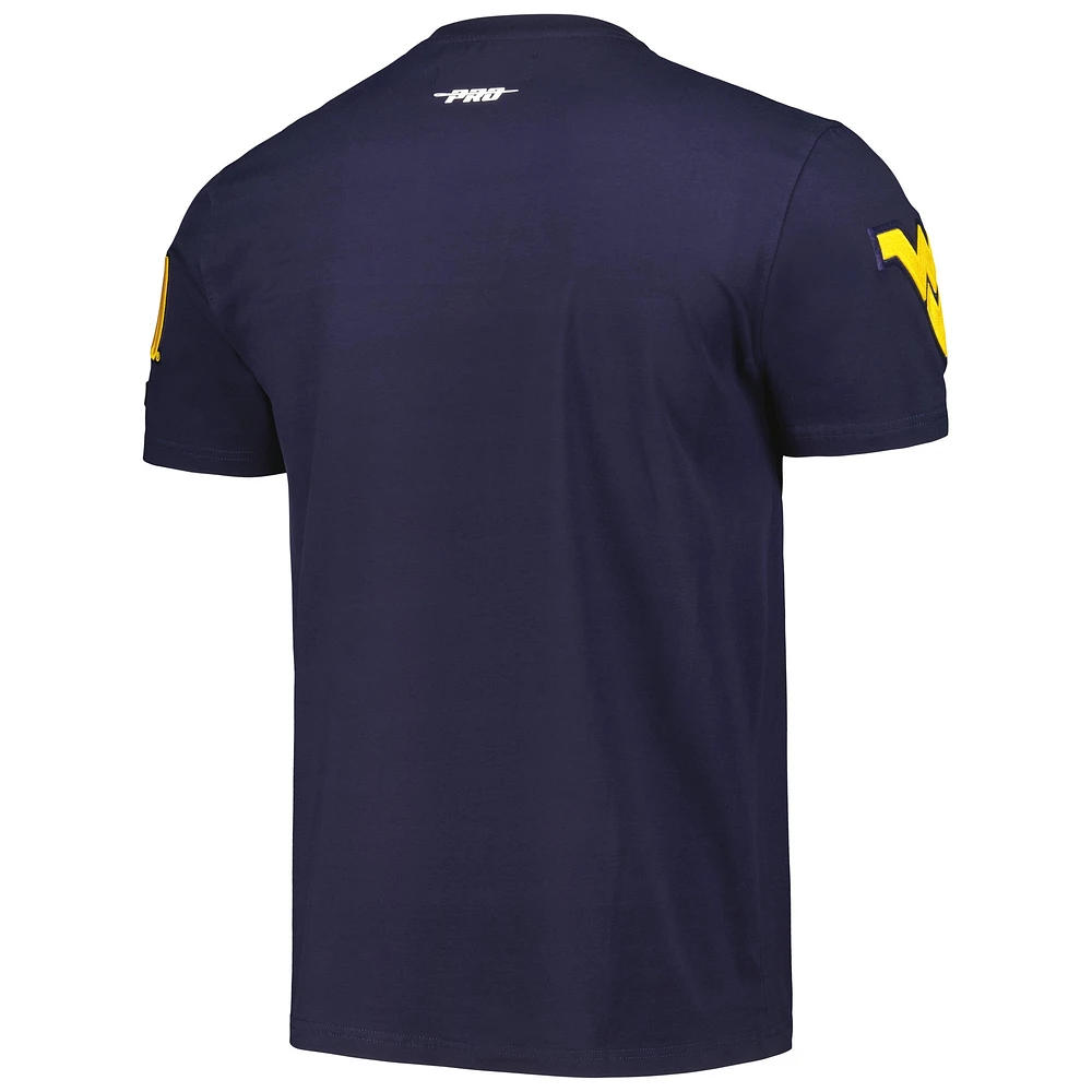 Men's Pro Standard Navy West Virginia Mountaineers Classic T-Shirt