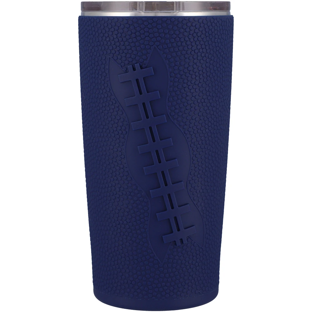 West Virginia Mountaineers 20oz. Stainless Steel with Silicone Wrap Tumbler