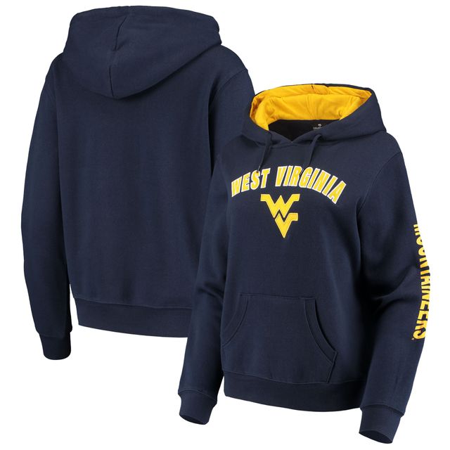 Sweat à capuche Colosseum Navy West Virginia Mountaineers Loud and Proud pour femme