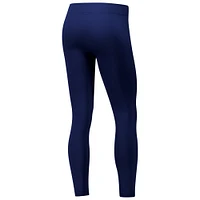 Women's ZooZatz Navy West Virginia Mountaineers Fleece Leggings