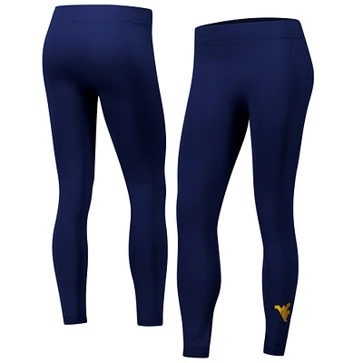 Legging polaire Mountaineers ZooZatz bleu marine pour femme